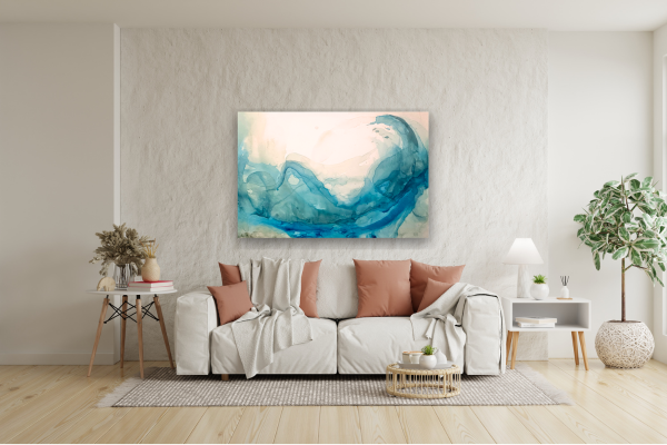 Image of Original acrylic ink painting titled 