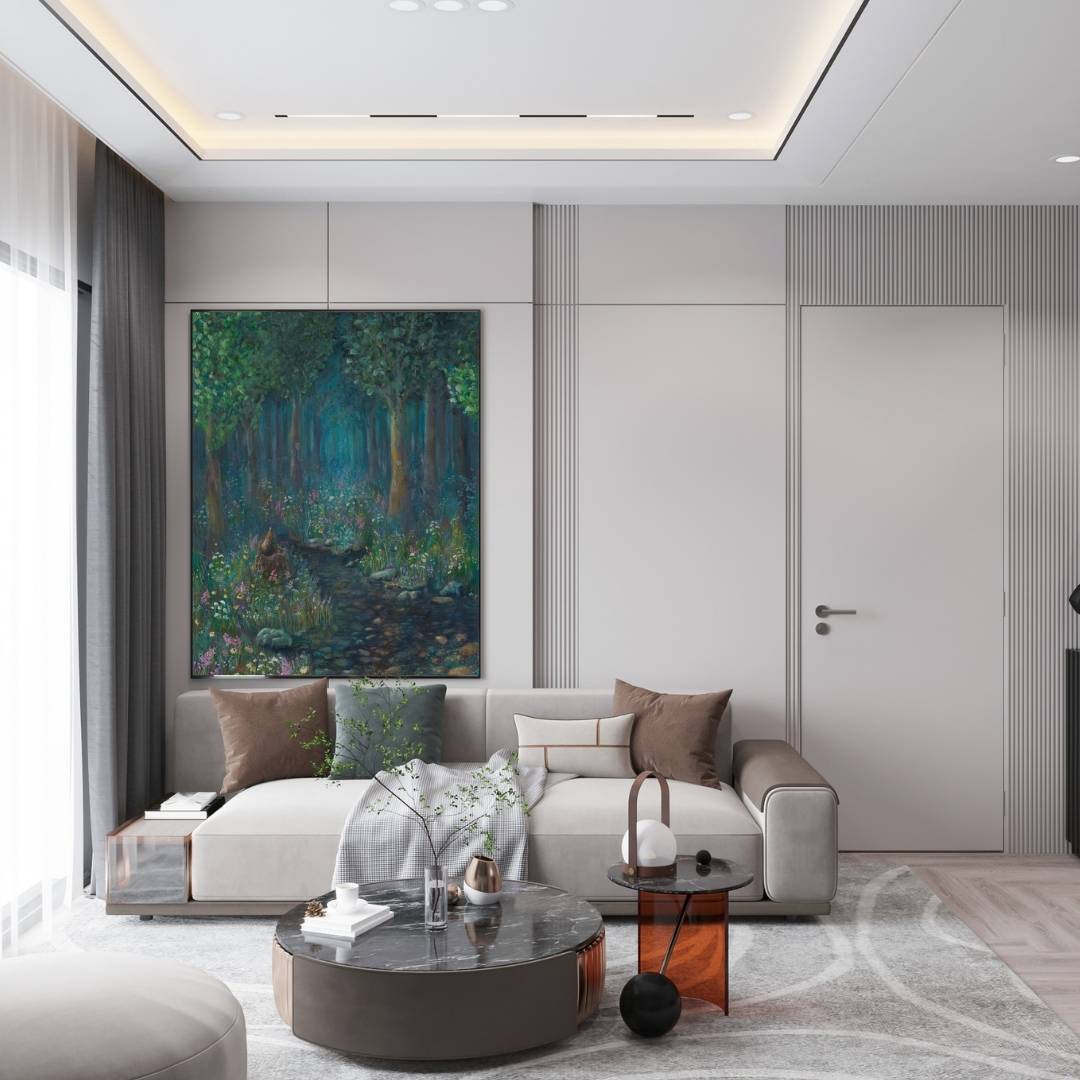 Image of Original mixed-media painting titled 
