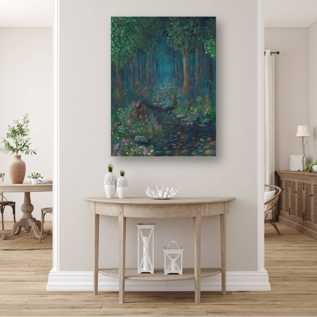 Image of Original mixed-media painting titled 